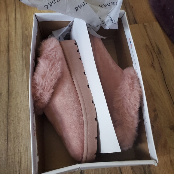 HP🎉NIB Bamboo Cozy Slippers Mauve - Picture 8 of 10